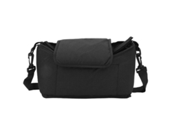 Bolsa Colgante Para Cochecito Oxford De Gran Capacidad, Ligera Y De Estilo Versátil - Negra