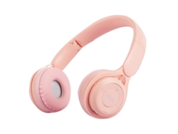 Auriculares Inalámbricos Bluetooth Plegables Para Niños, Color Rosa