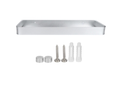Estantería de pared para baño de 40 cm, multifuncional.