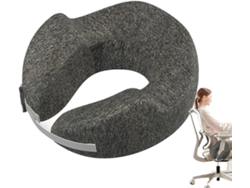 Almohada De Viaje - Funda Ergonómica En Forma De U De Espuma Viscoelástica, Ligera Y Transpirable | Para