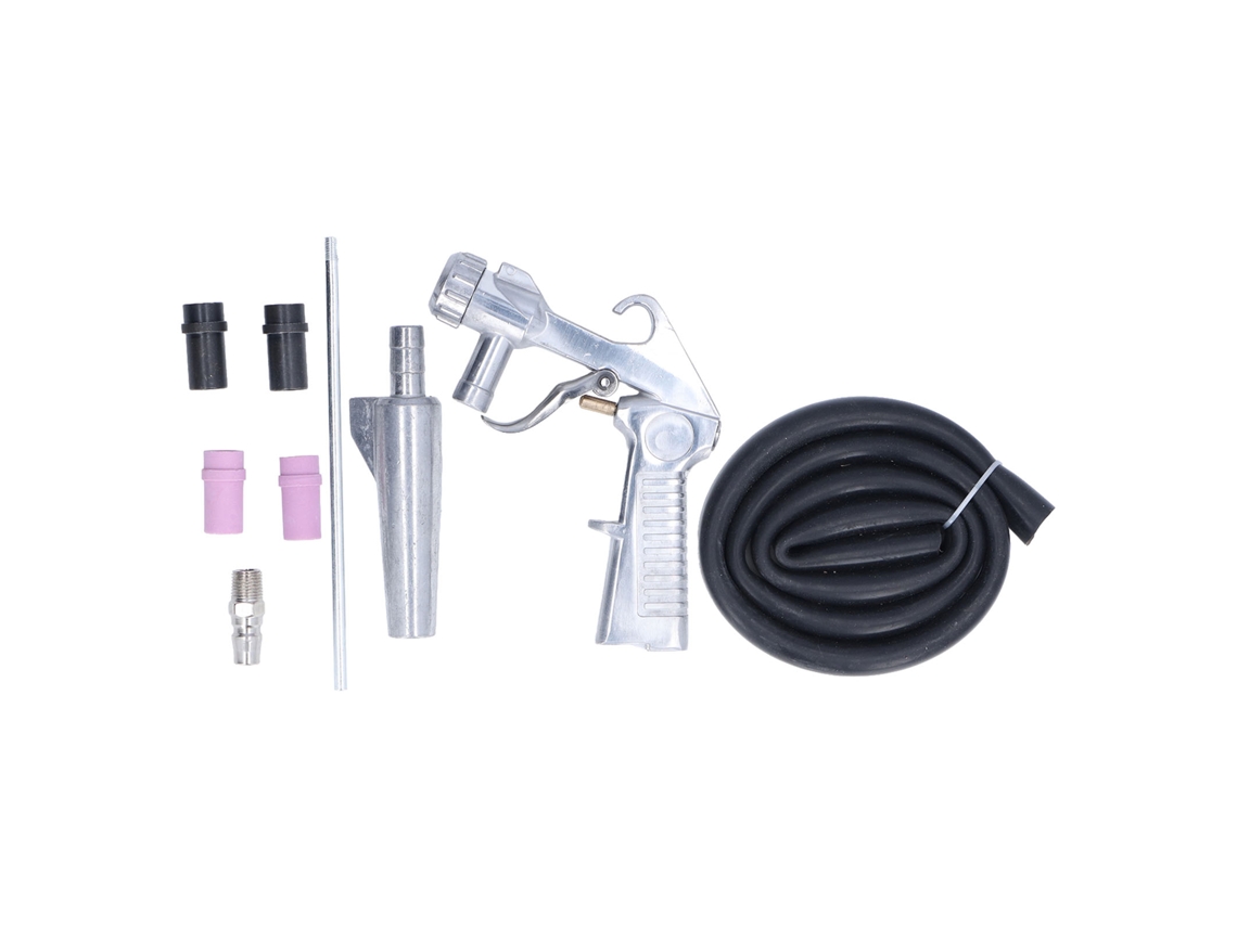 Kit De Chorro De Arena Neumático, Máquina De Chorro De Arena Para Pulir Superficies De Vidrio.