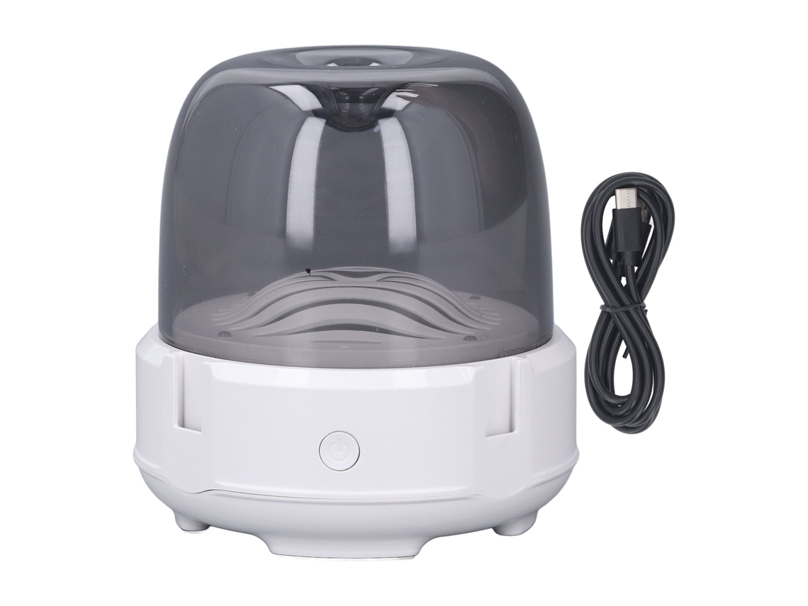 Dan26-base De Carga Rápida Usb 4 En 1 Con Luz Rgb Para Controlador Switch Pro, Estación De Carga Redonda Blanca