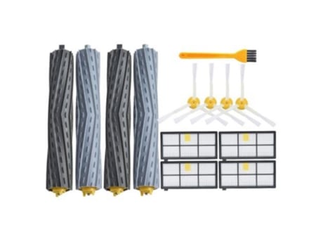 Kit de piezas de repuesto de cepillos de filtros Hepa para Irobot Roomba 980 990 900 896 886 870 800 Kit de accesorios