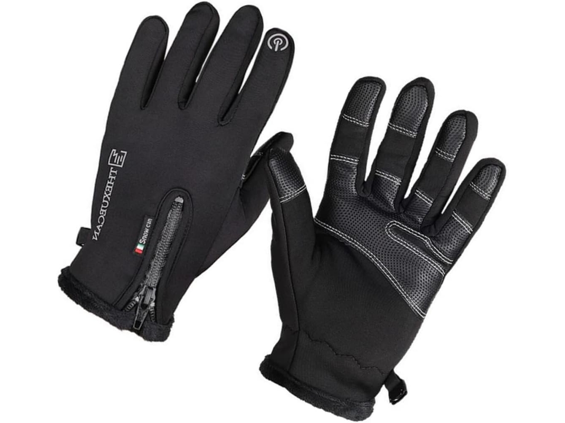 1 par de guantes térmicos de invierno con pantalla táctil, guantes de ciclismo cálidos y versátiles para deportes de Gokoco