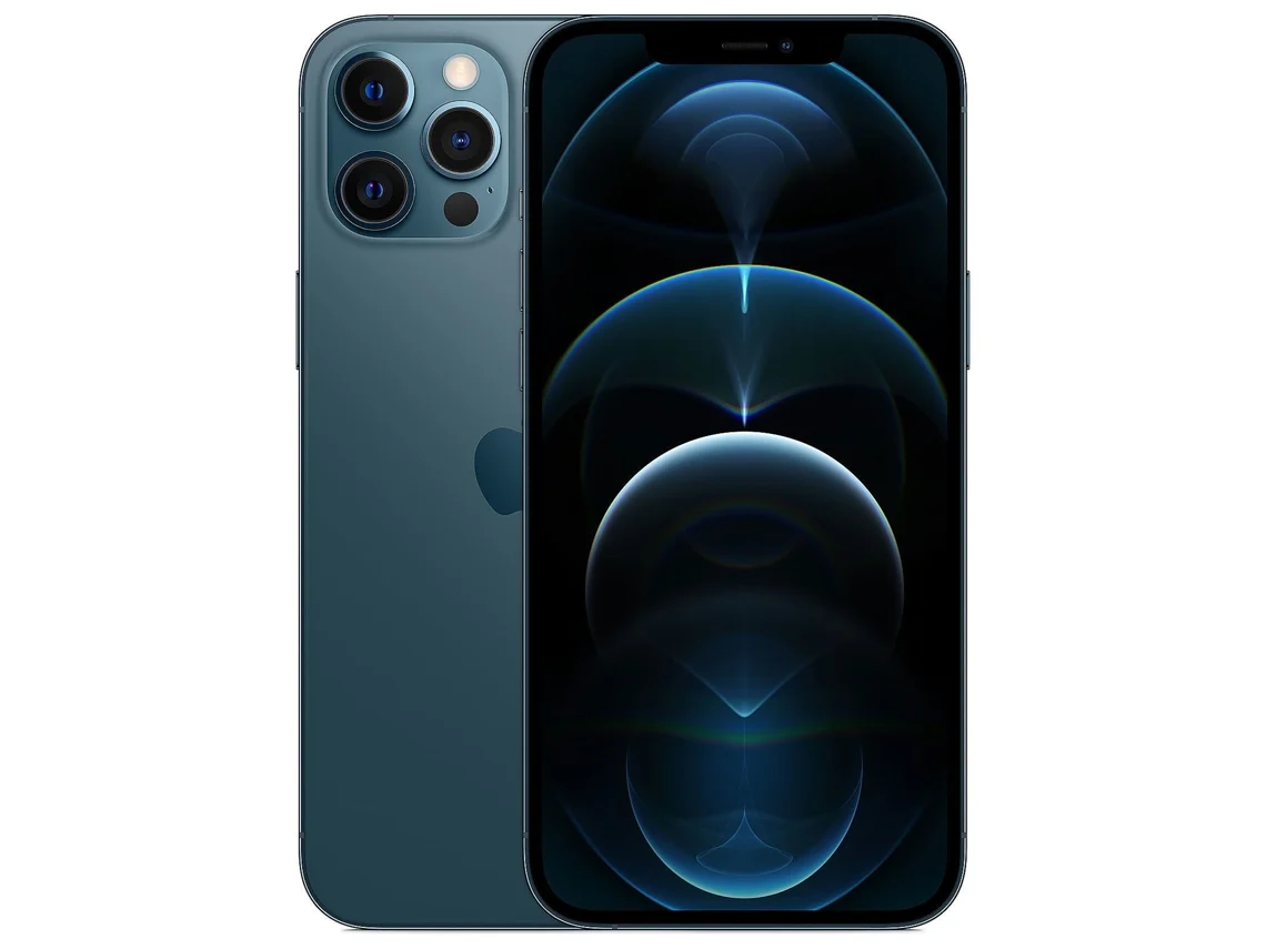iPhone 12 Pro Max APPLE (Reacondicionado Como Nuevo - 128 GB - Azul)