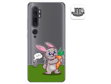 Carcasa Xiaomi Mi Note 10 TUMUNDOSMARTPHONE Conejo Multicolor