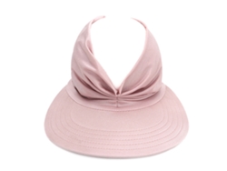 Sombrero De Sol De Nailon Para Mujer Con Protección Uv Ajustable, A La Moda Para La Playa, Viajes Y Actividades Al Aire Libre, Color Rosa.