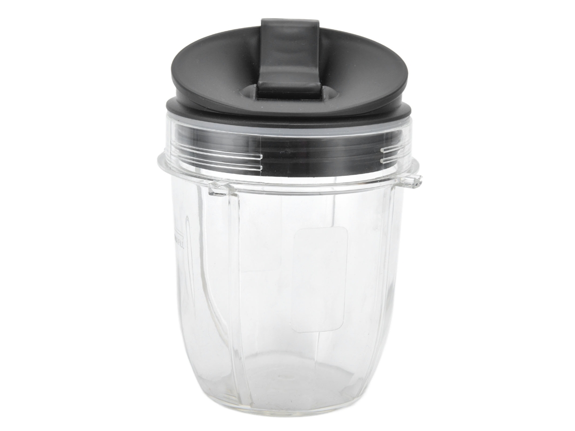 VYLARA Copo Substituível 12oz Para Liquidificador Com Tampa Compatível Com Nutri Ninja