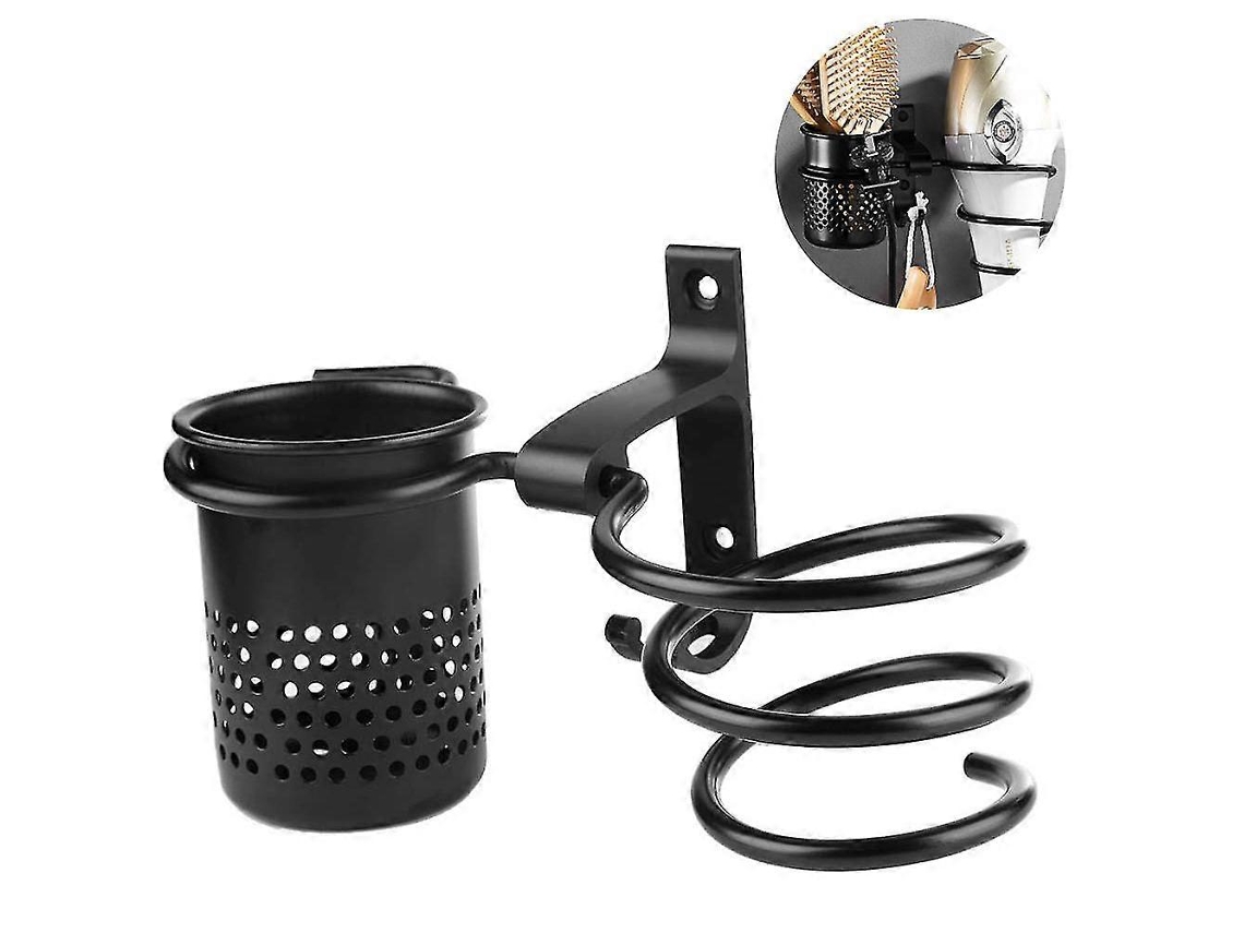 Estante organizador para secador de pelo de pared