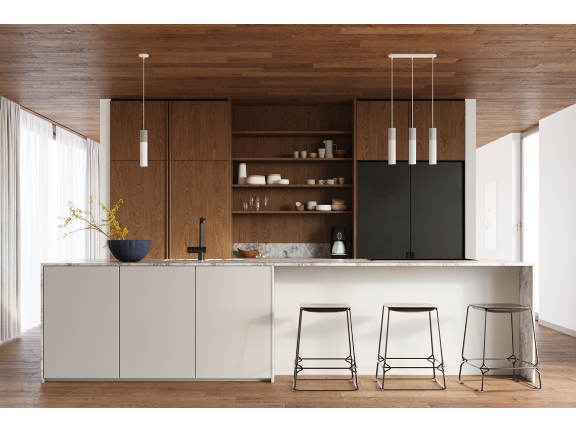 Sollux Sl.0647 Lámpara Colgante Borgio 1 Blanco