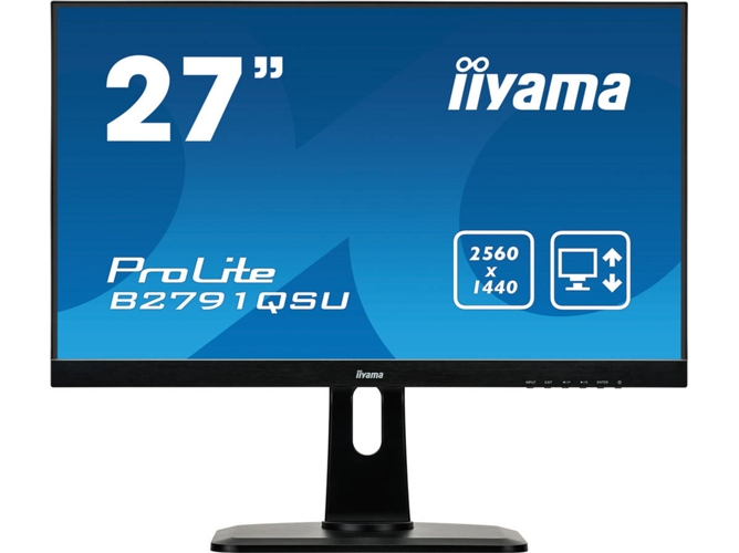Monitor Gaming IIYAMA B2791QSU-B1 (27'' - 1 ms - QHD)