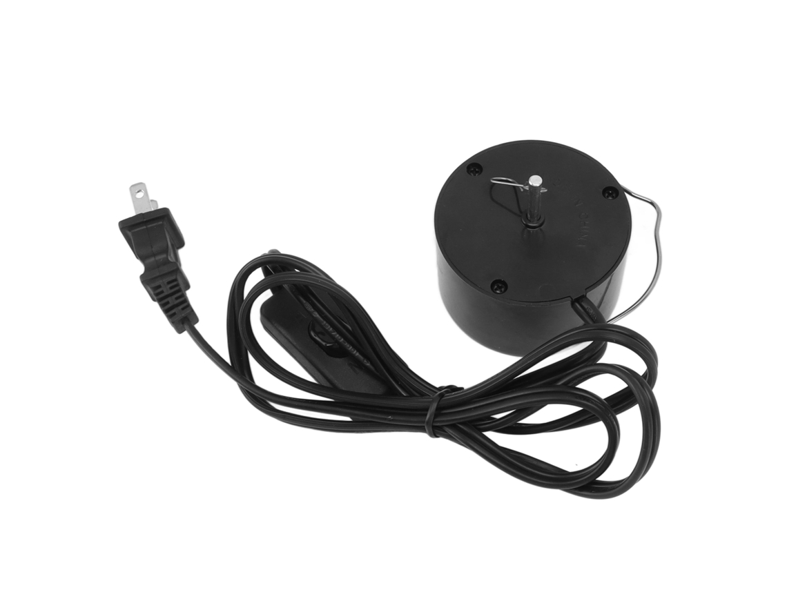 Motor eléctrico giratorio con enchufe estadounidense, 110 V, para carillón de viento.