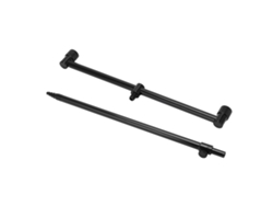 Juego De Soportes Portátiles Para Cañas De Pescar De Aluminio Resistente A La Corrosión Con Mástil De 45,5 Cm Y Barra De 30 Cm.