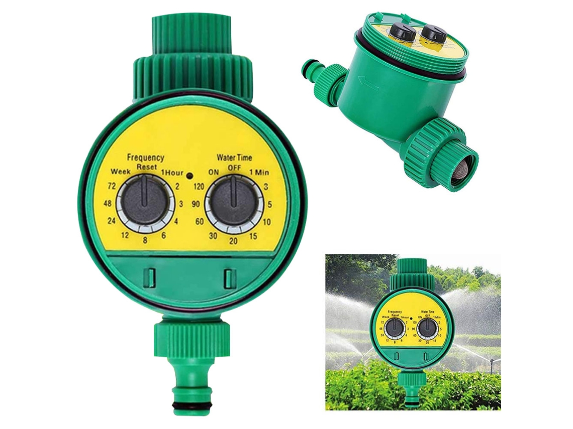VVJIJILLY Computador De Irrigação Timer Para Irrigação Automática Com Válvula Esférica