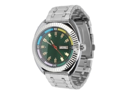 Reloj Analógico De Cuarzo Para Hombre Y Mujer, Correa De Piel Sintética, Estilo Casual (azul Real)