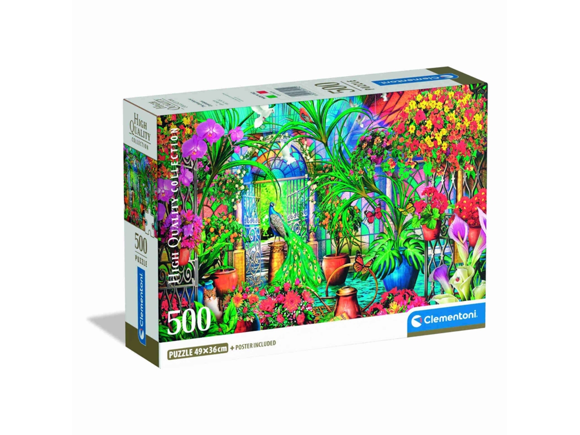 Puzzle de 500 piezas de Los cuidadores del invernadero Clementoni