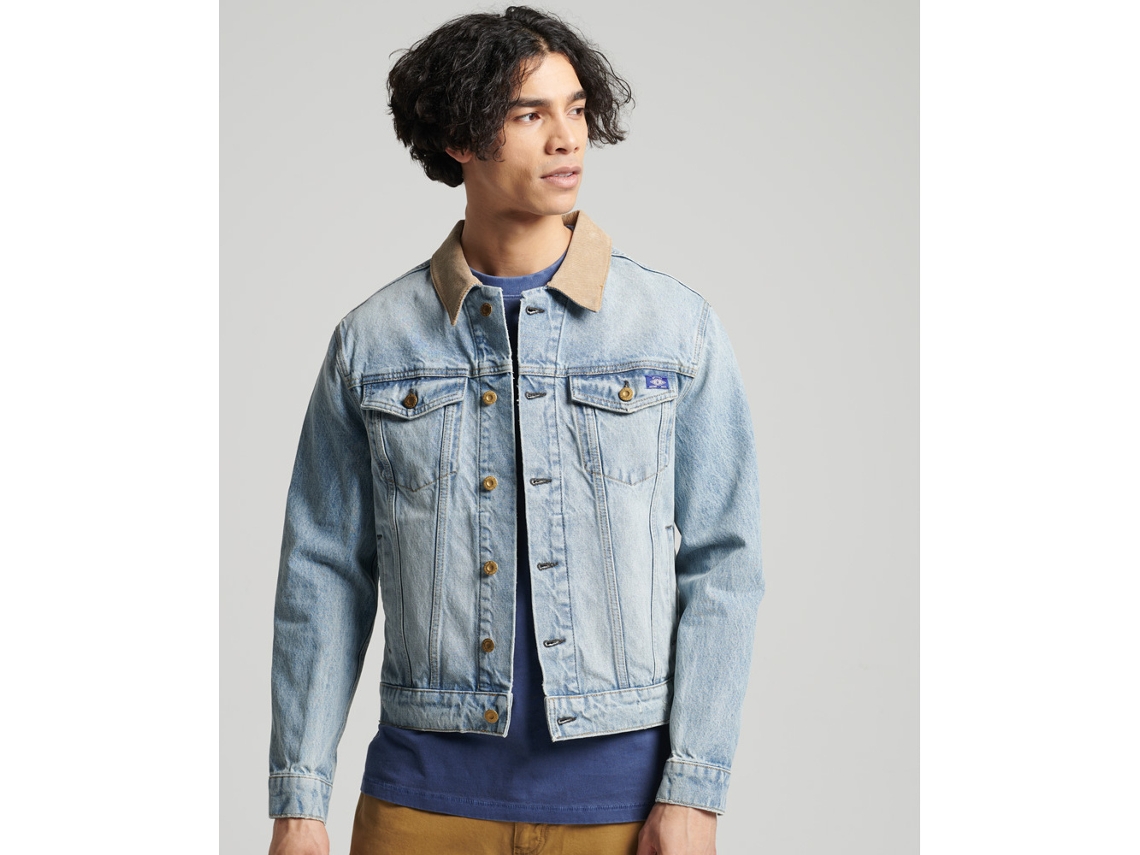 Abrigo para Hombre SUPERDRY (S - - Multicolor)