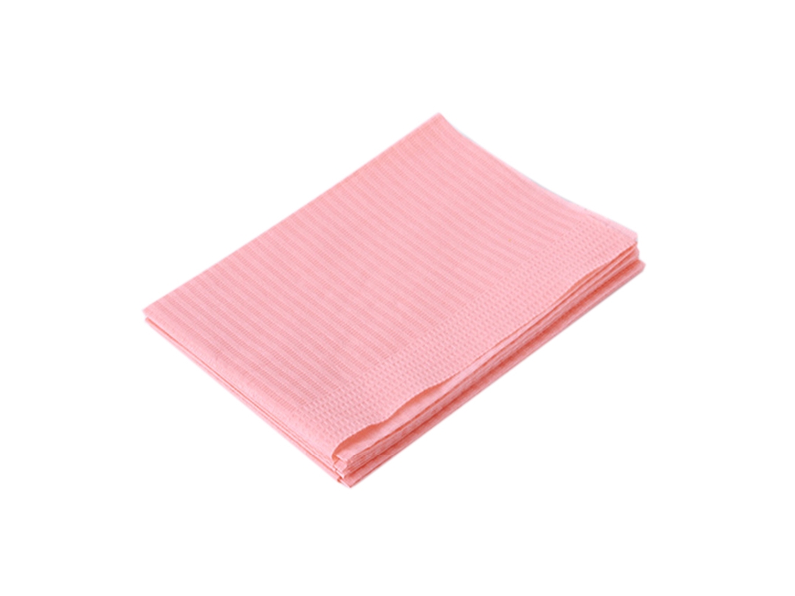 Kkml-125 Fundas de mesa prácticas, desmontables, impermeables y antifugas para salones de uñas y pestañas, color rosa.