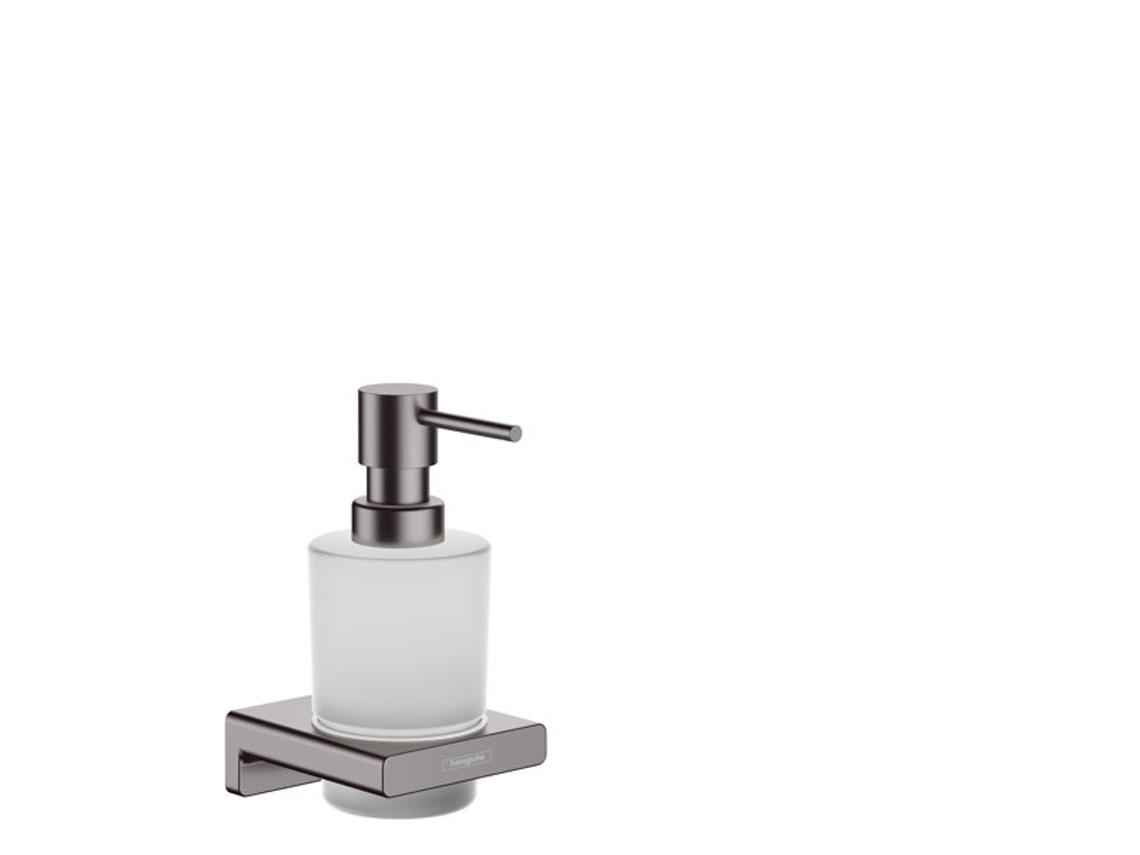 Dispensador de loción AddStoris de HANSGROHE, 41745, Dispensador de loción AddStoris de HANSGROHE, 41745, Color: Negro Cepillado