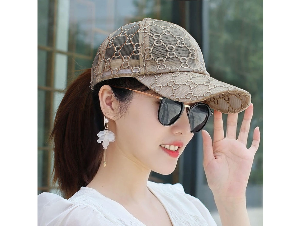 Sombrero de paja, gorra de béisbol, redecilla para el pelo, estilo hip hop para mujer, gorro, sol, playa, actividades al aire libre
