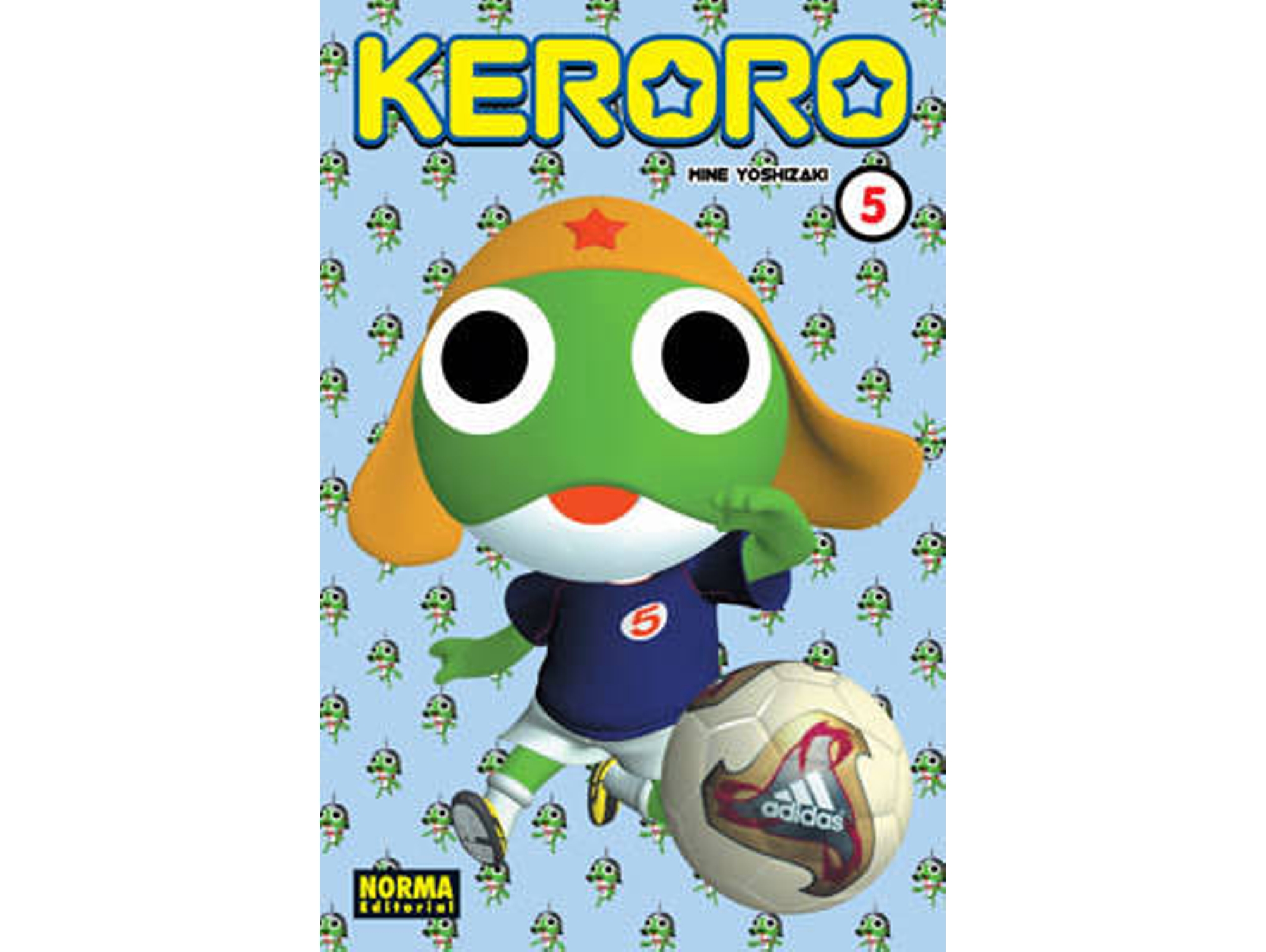 Libro Keroro 5 de Mine Yoshizaki (Español)