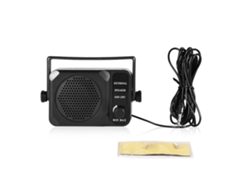 Altavoz Externo Mini Portátil De 3,5 Mm Para Radios De Coche Bidireccionales Yaesu/icom - Negro
