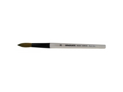 Pincel Sint. Pelo Poney Aguadas Redondo Graduate Mango Corto (26'' 38,1 Mm)
