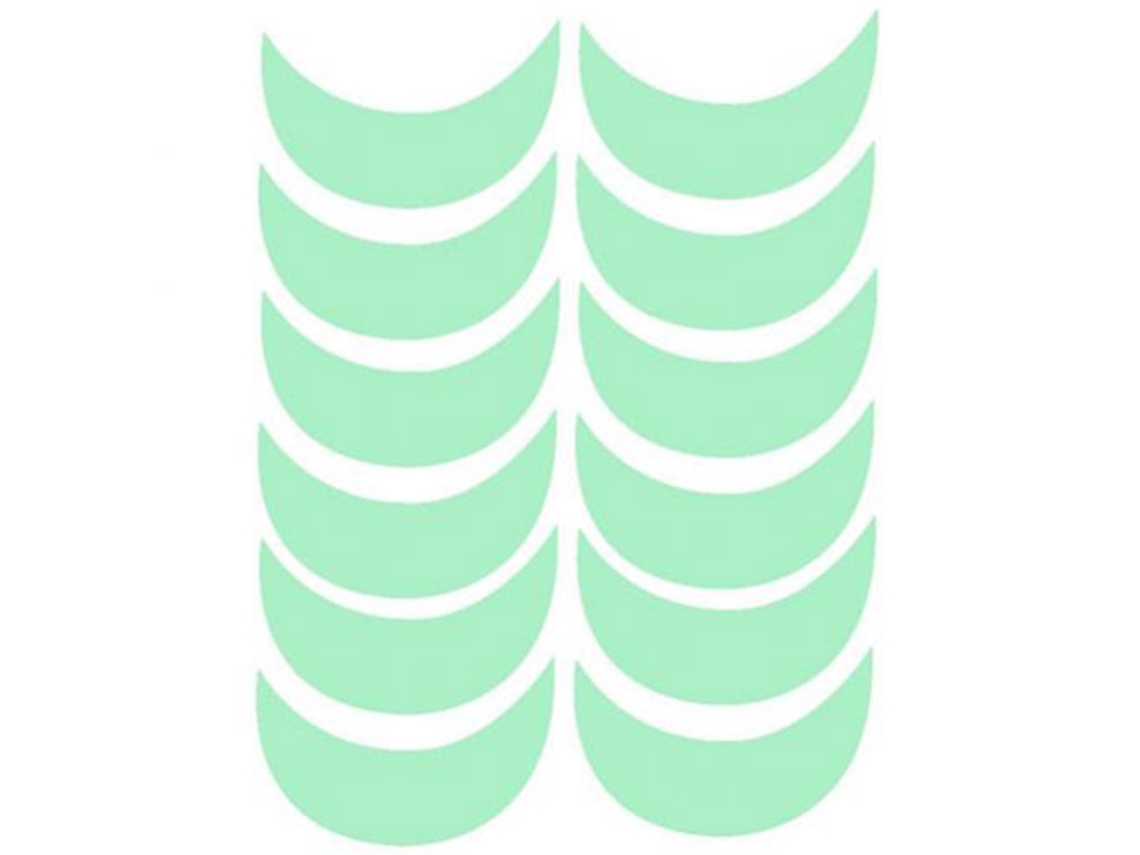 Baok - Adhesivo luminoso con forma de luna para decorar las paredes del dormitorio y la sala de estar.
