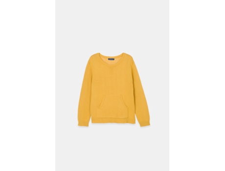 Chaqueta de Niños LANIDOR KIDS Fino Bolsillo Canguro Amarillo (12)