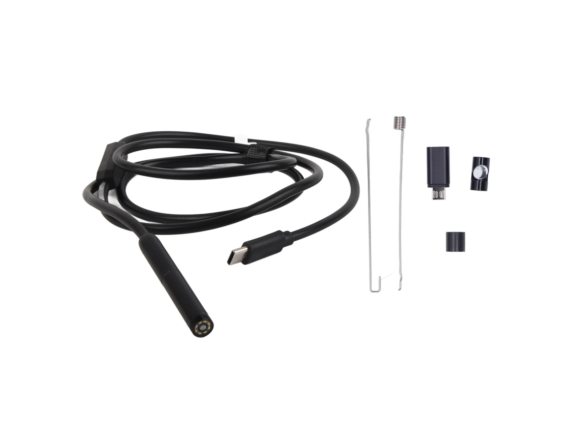 Endoscopio impermeable IP67 de lente única, cámara de inspección industrial HD 1080p de 2 MP