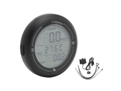 Velocímetro/odómetro Electrónico Multifuncional Para Bicicleta Con Pantalla De Temperatura Y Hora.
