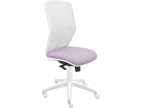 Silla de Escritorio Operativa Ergonómica LA SILLA DE CLAUDIA Eve Rosa Palo  (Brazos Ajustables - Espuma)