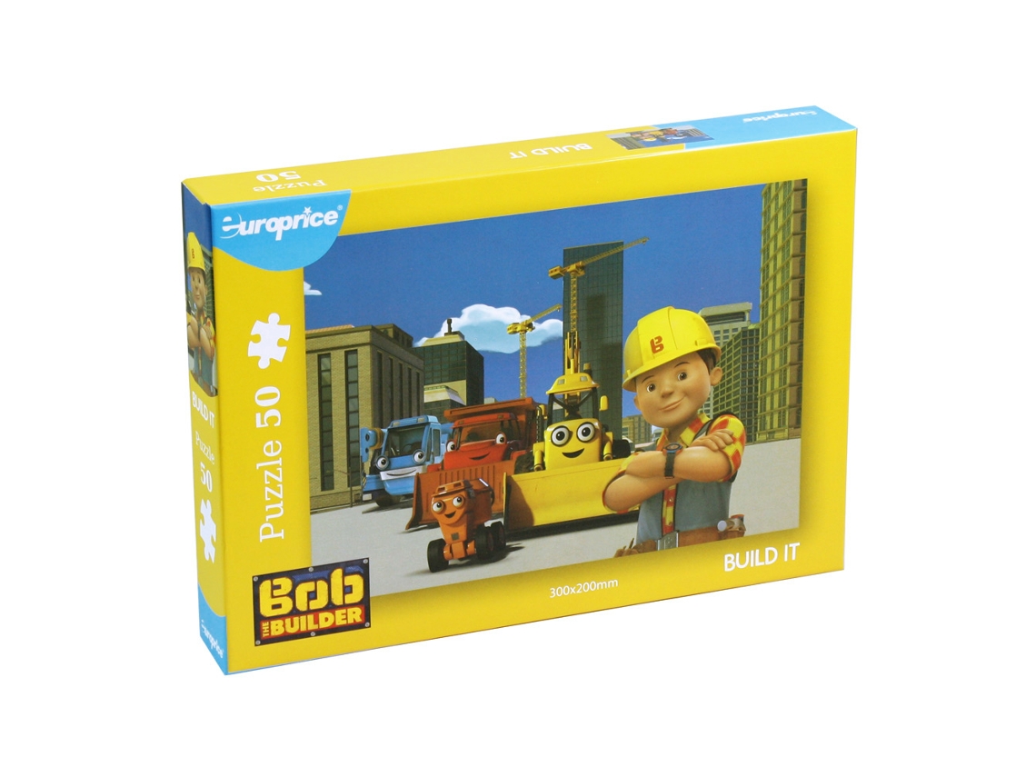 Rompecabezas de 50 piezas Bob el Constructor: ¡Constrúyelo, Sam el Bombero!
