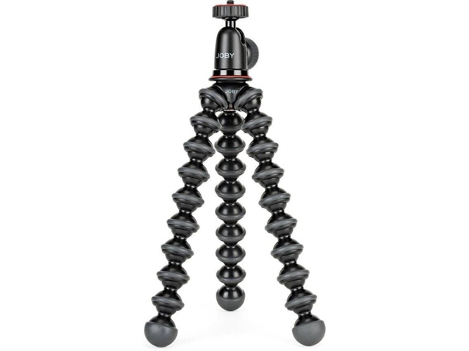 Mini Trípode JOBY Gorillapod 1K Kit (Tipo bola - Altura Máxima: 26 cm - Plástico)