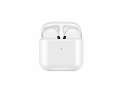 Auriculares estéreo intrauditivos inalámbricos HiFi Bluetooth 9D MDUG con micrófono (blanco)