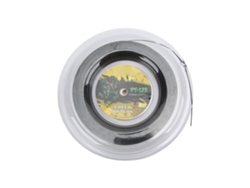 Cuerda De Tenis De Poliéster De 200 M Y 1,25 Mm, Rígida, Para Entrenamiento Deportivo, Raqueta, Hilo Negro.