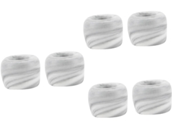 Juego De 3 Soportes De Cerámica Para Cepillos De Baño.