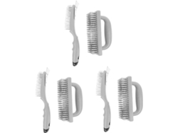 6 Piezas Brosse Métallique De Gril Herramienta Nettoyage Barbacoa Utile Nettoyant Le Accessoire Lage