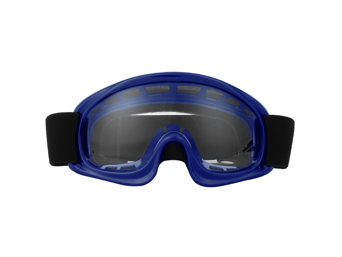 Gafas de seguridad todoterreno para niños, resistentes al viento, antiimpacto y para motociclismo, color azul