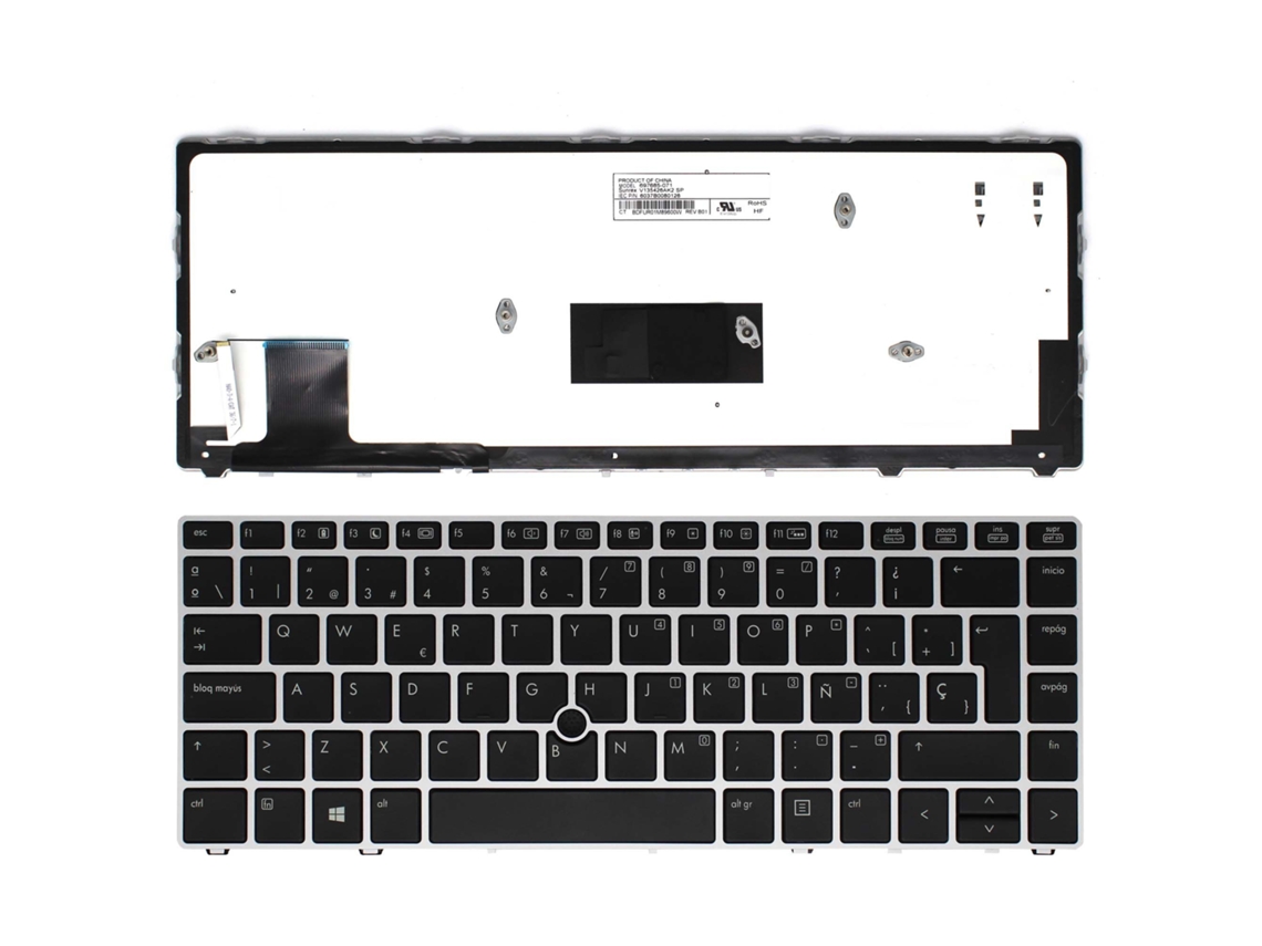 Teclado Para Portatil Hp Elitebook Folio 9470m 764647 001 Mp 14b33usj930 Compativel