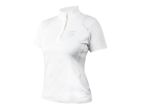 Polo de Mujer SOLID Competición Polygiene Horka Canter Blanco (2XL)