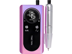Taladro De Uñas Recargable Con Pantalla Lcd, Silencioso, Profesional, Kit De Accesorios