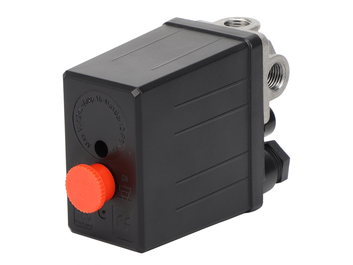 Regulador De Presión Con Válvula De Cuatro Vías, Accesorio Mecánico, Herramienta Neumática, Compresor De Aire (ac220v)