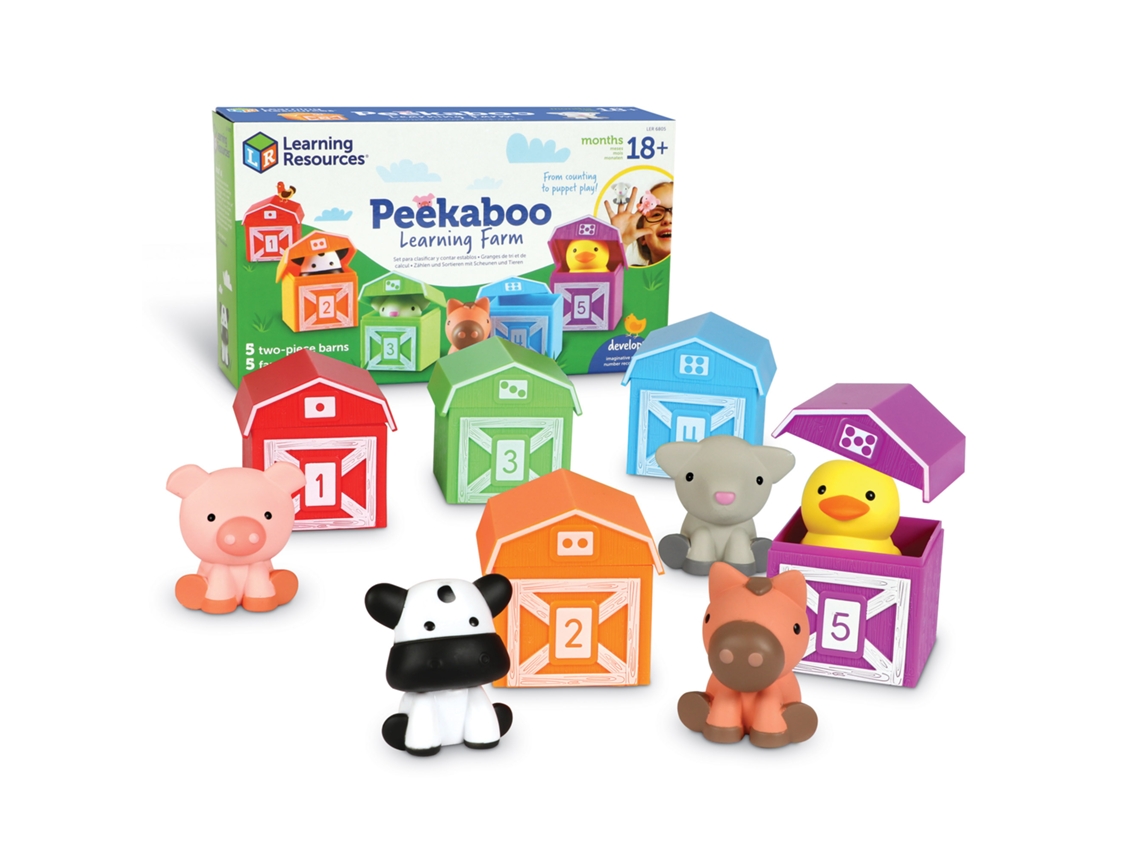 Recursos de aprendizaje Juguetes Peekaboo Learning Farm Juego educativo
