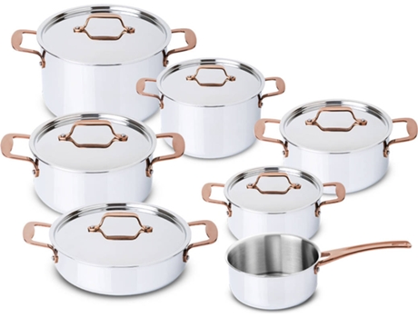 Batería de cocina SILAMPOS Supreme Essence (7 piezas)