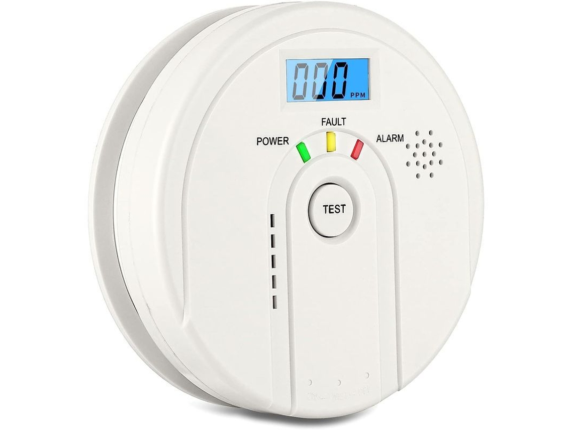 2026altiro-detector De Monóxido De Carbono 85db Con Pantalla Lcd, Funciona Con Pilas En 50291 (3 Pilas Aa No Incluidas)
