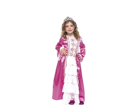 Disfraz de Niña RUBIE'S Pinky Princess con Pormenores (5 - 6 años)