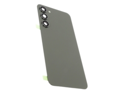 Kit De Vidro Tampa Traseira Com Prensa Para Samsung Galaxy S23 Plus Verde