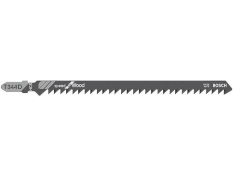 Hoja de Sierra de Calar BOSCH T 344 D Speed para Madera