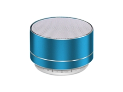 (azul) Altavoz Bluetooth Inalámbrico, Entrada Auxiliar, Función De Llamada, Tarjeta Tf, Alta Fidelidad